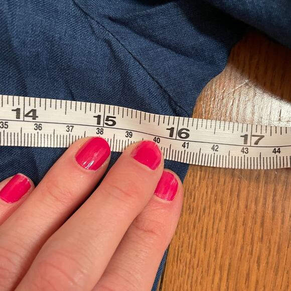 NEW MICHAEL Michael Kors Off-the-Shoulder Dress in Indigo - Picture 11 of 14